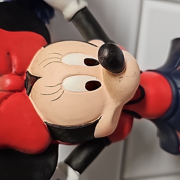 DISNEY Minnie Mouse Cheerleader Bobble Figurine - Picture 2 of 6